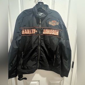 Polyester fully lined Harley-Davidson jacket. size XL. Like new.